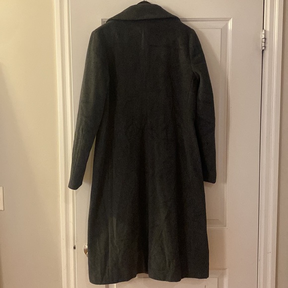 Brand new Cinzia Rocca Icons wool and cashmere coat. Grey. Size 8. - Picture 2 of 9